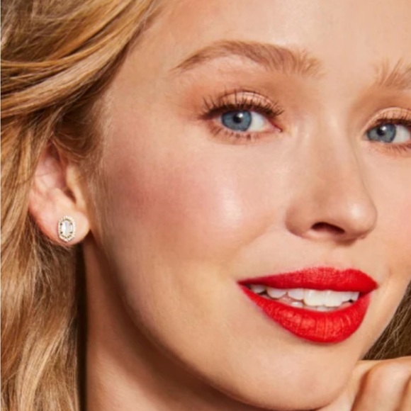 Kendra Scott White Earrings and Necklace Set NWT - Picture 4 of 10